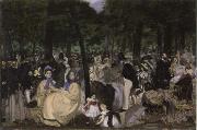 Edouard Manet Music in the Tuileries Gardens Sweden oil painting reproduction